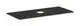 Hansgrohe-HG-Xelu-Q-Konsole-1180-550-mit-Ausschnitt-mittig-fuer-Aufsatzwaschtisch-ohne-Hahnloch-Diamantgrau-Matt-54115910 gallery number 1